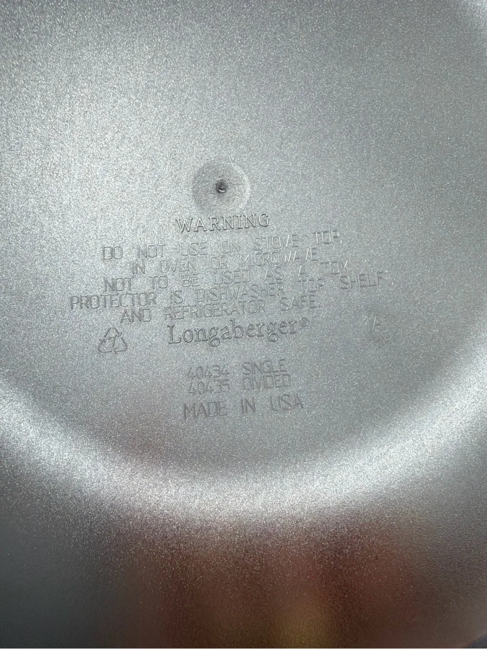 Longaberger 2007 Round Keeping Basket 9